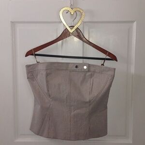 Zara womans striped tube top